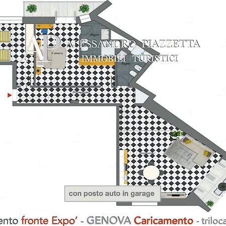 Ferienwohnung Cavour Luxury Sea View Genua Exterior foto