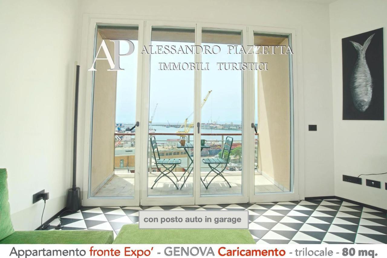 Ferienwohnung Cavour Luxury Sea View Genua Exterior foto