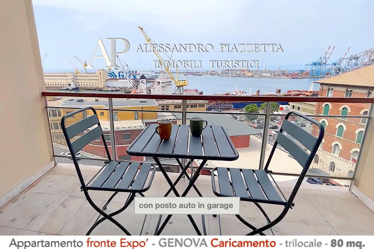 Ferienwohnung Cavour Luxury Sea View Genua Exterior foto