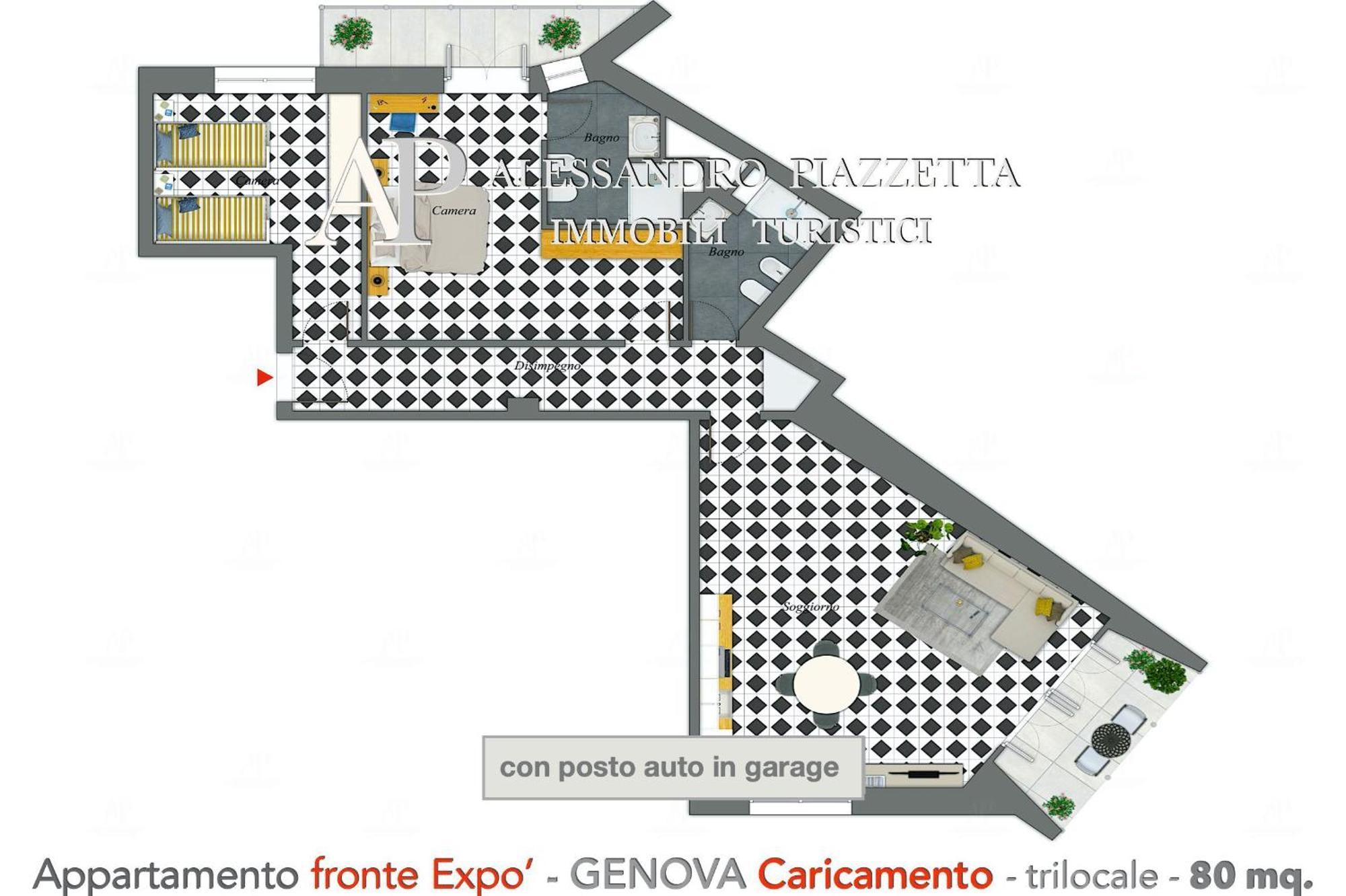 Ferienwohnung Cavour Luxury Sea View Genua Exterior foto